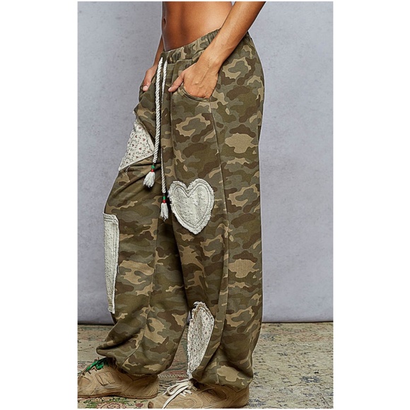 POL Camouflage Patchwork Joggers - Picture 4 of 4